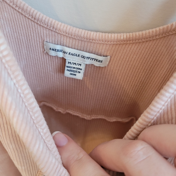 American Eagle Fit and Flare Dress Tie Dye - Picture 4 of 4